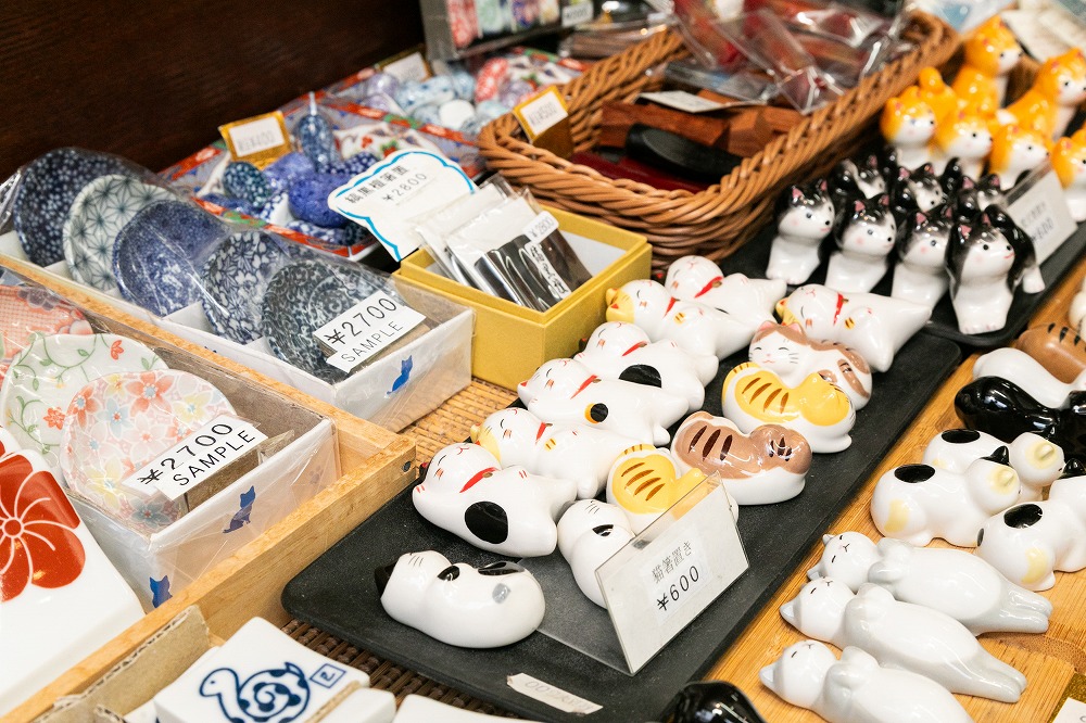 箸にまつわる商品を多数取扱い